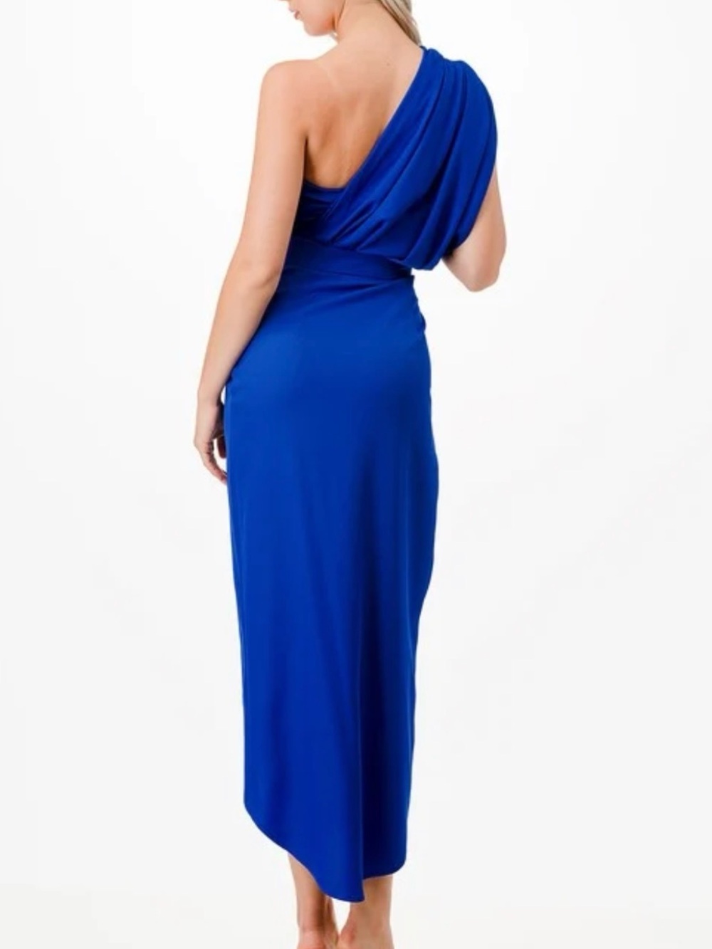 💙 S by Serena One-Shoulder Royal Blue  Dress